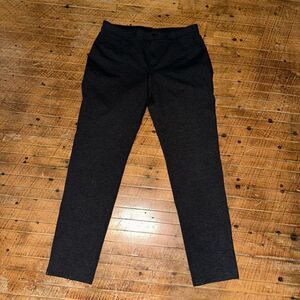 Chico’s washed charcoal gray knit 1.5/10 stretchy pants